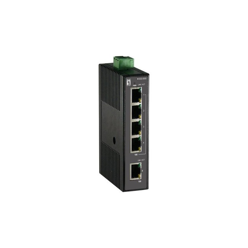 LevelOne IES-0500 switch di rete Non gestito Fast Ethernet (10/100) N