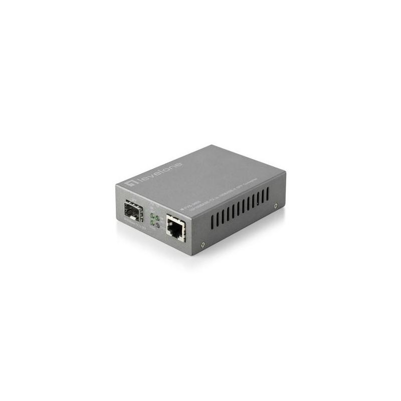 LevelOne FVS-3800 convertitore multimediale di rete 100 Mbit/s Grigio