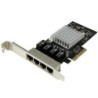 StarTech.com Scheda di rete PCIe Gigabit Power over Ethernet a 4 port