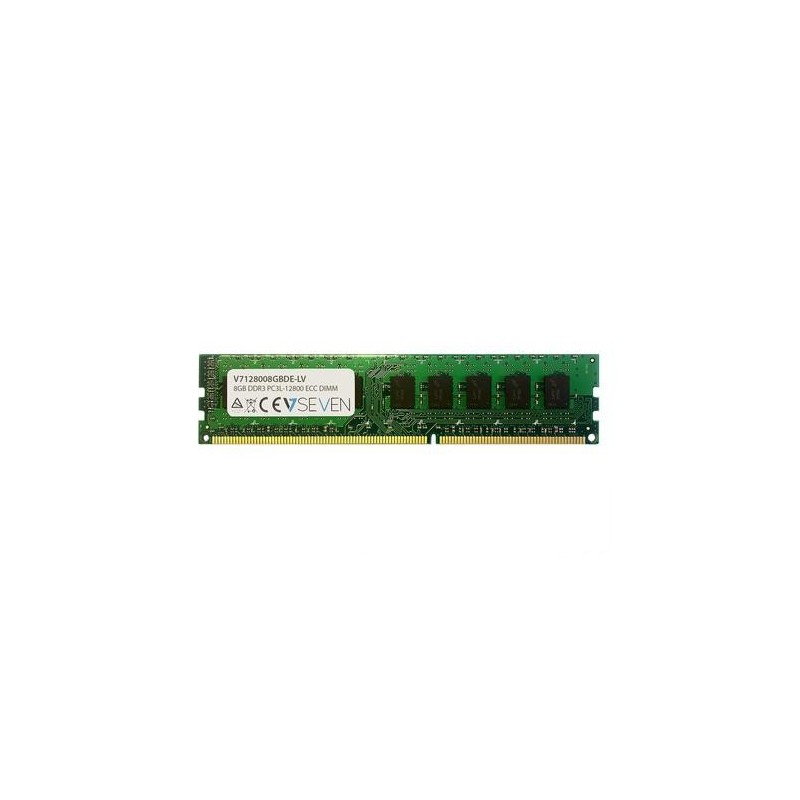 V7 8GB DDR3 PC3L-12800 - 1600MHz ECC DIMM Modulo di memoria - V712800