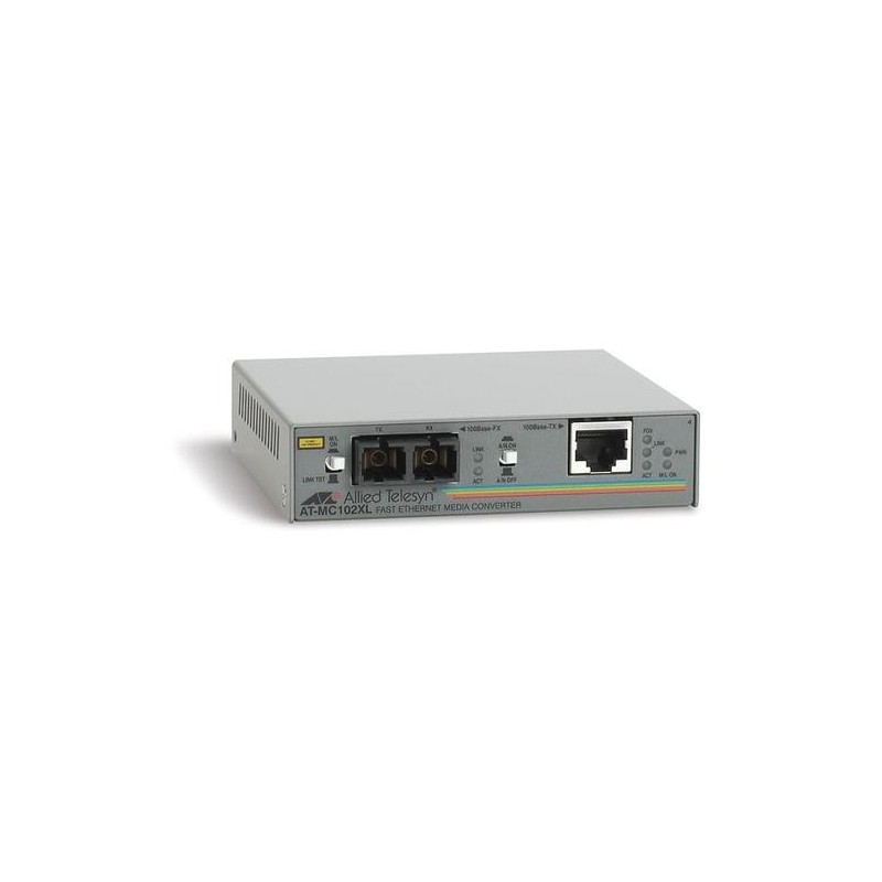 Allied Telesis AT-MC102XL convertitore multimediale di rete 100 Mbit/s