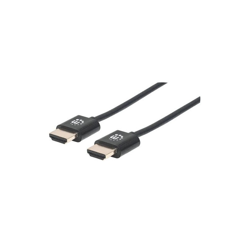 Manhattan 394369 cavo HDMI 1,8 m HDMI tipo A (Standard) Nero