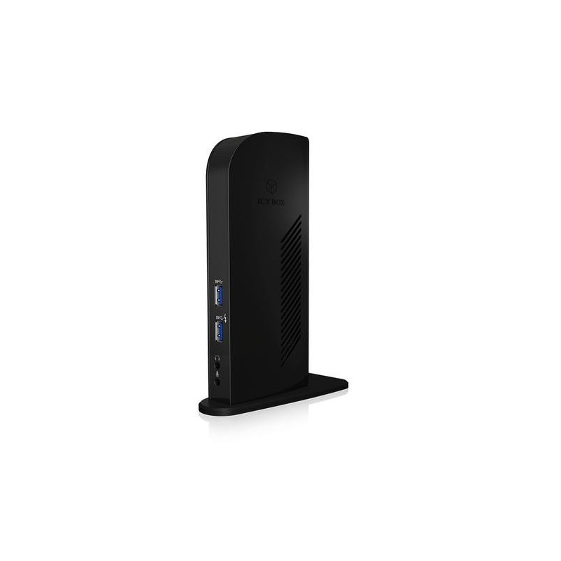 ICY BOX IB-DK2242AC Cablato USB 3.2 Gen 1 (3.1 Gen 1) Type-A Nero