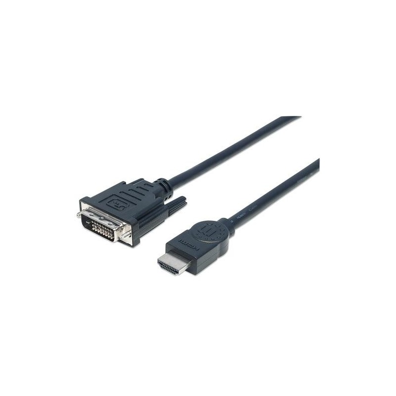 Manhattan 372510 cavo e adattatore video 3 m HDMI tipo A (Standard) D