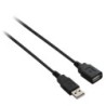 V7 Cavo prolunga USB nero da USB 2.0 A femmina a USB 2.0 A maschio 3m