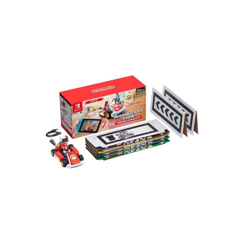 Nintendo Mario Kart Live: Home Circuit Mario Set modellino radiocoman