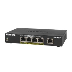 NETGEAR GS305Pv2 Non gestito Gigabit Ethernet 10/100/1000 Supporto