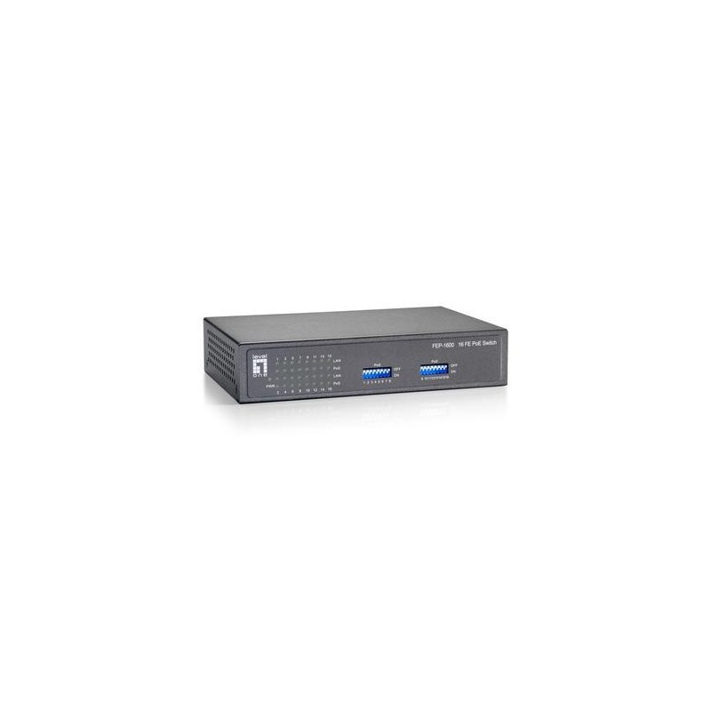 LevelOne FEP-1600W90 switch di rete Fast Ethernet (10/100) Supporto P