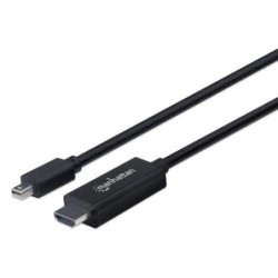 Manhattan 153287 cavo e adattatore video 1,8 m Mini DisplayPort HDMI 