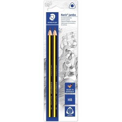 STAEDTLELER NORIS JUMBO 119 Pacchetto di 2 penne di grafite jumbo tri