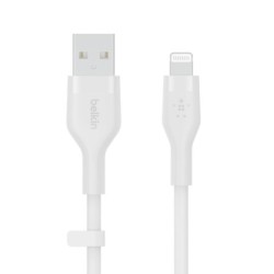 Belkin CAA008BT1MWH cavo Lightning 1 m Bianco (FLEX LIGHTNING/USB-A S