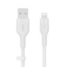 Belkin CAA008BT1MWH cavo Lightning 1 m Bianco (FLEX LIGHTNING/USB-A S