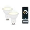 Ksix Pack de 2 Smartled Bombilla Inteligente - CCT - 5.5W - GU10