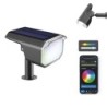 Ksix Smartled Outdoor Foco LED Solar - RGB+CCT - IP65 - Control por A