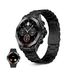 Ksix Smartwatch Titanium - Ritmo Cardiaco - Control de Sue&ntilde;o - Color