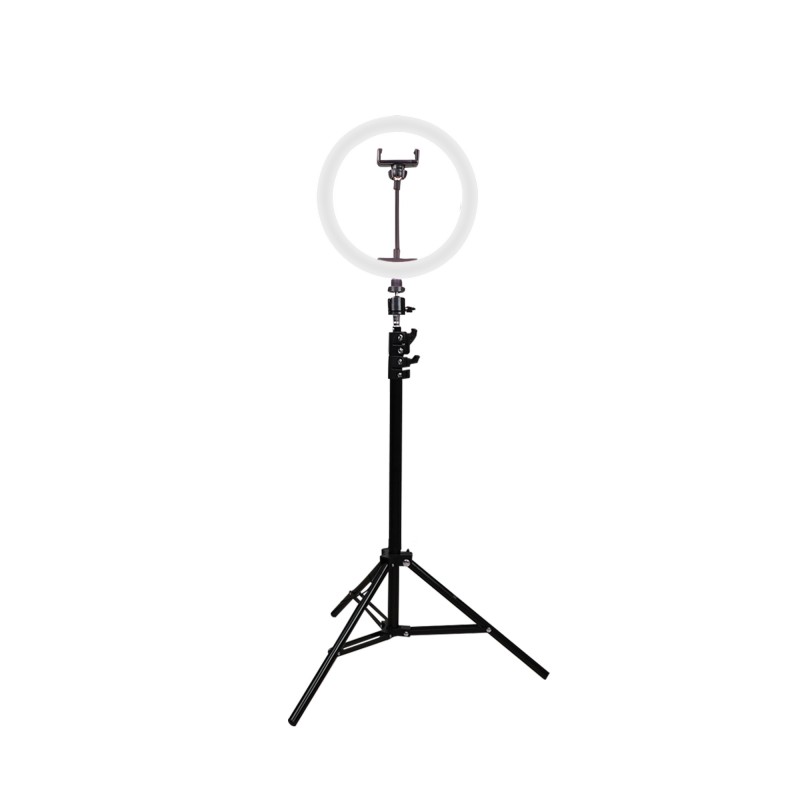 Kit Studio Live Max Aro de Luz para Smartphone con Tripode de Suelo -