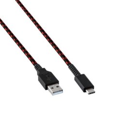 PDP 500-211-EU cavo USB 2,4 m USB A USB C Nero, Rosso