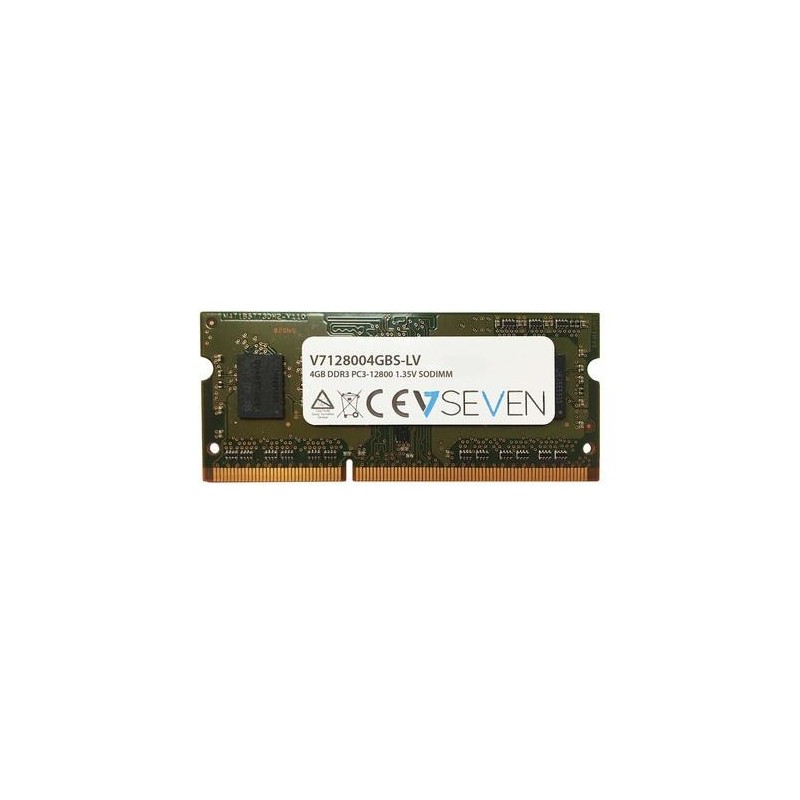 V7 4GB DDR3 1600MHz SO-DIMM memoria 1 x 4 GB