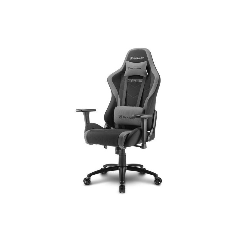 SHARKOON SKILLER SGS2 Presidente da gioco nero/grigio (copertura in t