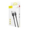 Baseus Type-C Cafule Cable 2A 2m Gray + Black (CATKLF-CG1)