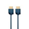 Cavo HDMI HS ultrasottile Clicktronic. M/M Blu 1,5 m