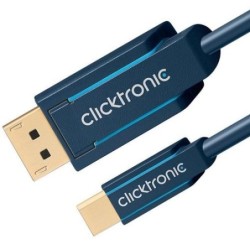 Cavo Clicktronic da Mini-DisplayPort a DP. M/M 1,0 m