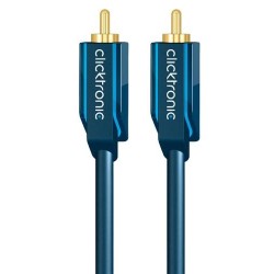 Cavo Audio/Video RCA Clicktronic M/M. Blu. 10 m