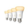 Philips Hue White ambiance 4 Lampadine Smart E27 60 W