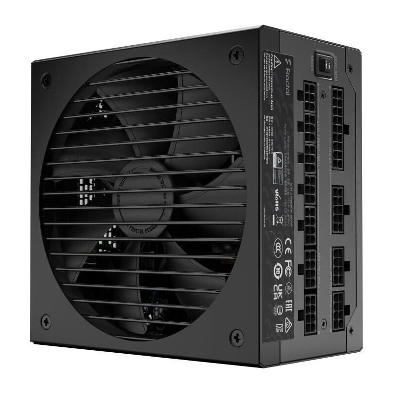 Fractal Design 560W ION+ 2 PSU Fully Modular Fluid Dynamic Fan 80+ Pl