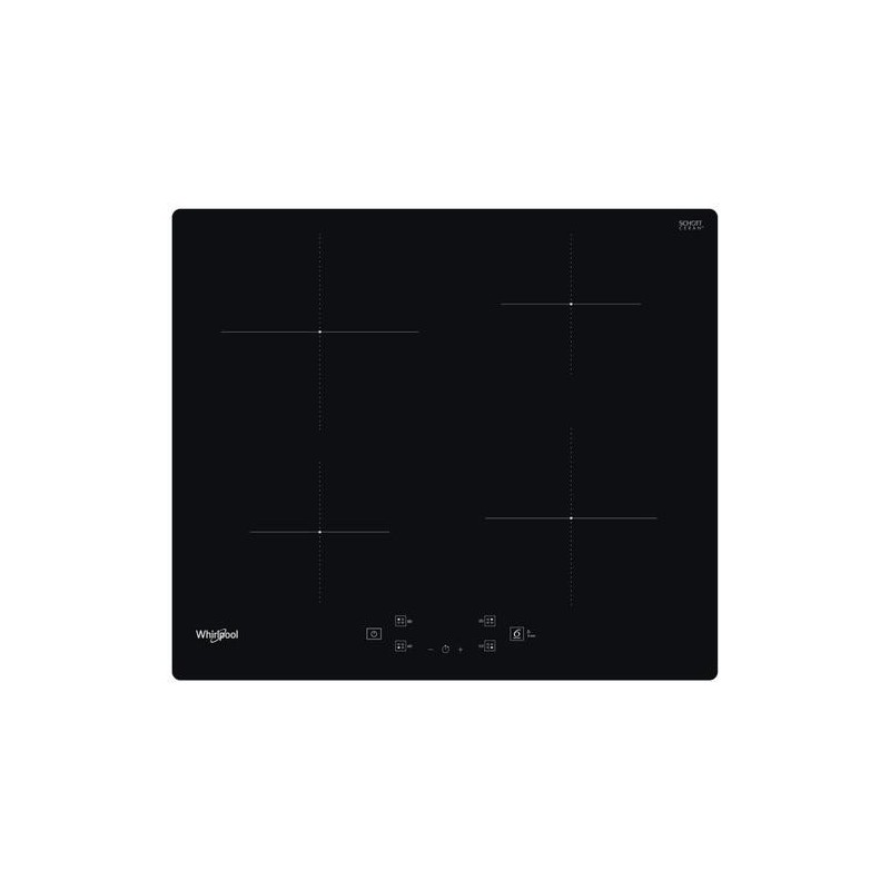 Whirlpool WS Q2160 NE Nero Da incasso 59 cm Piano cottura a induzione