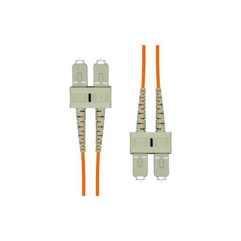 ProXtend FO-SCSCOM1D-0005 cavo a fibre ottiche 0,5 m SC/UPC OM1 Aranc