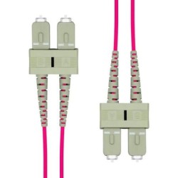 ProXtend FO-SCSCOM4D-001 cavo a fibre ottiche 1 m SC/UPC OM4 Viola