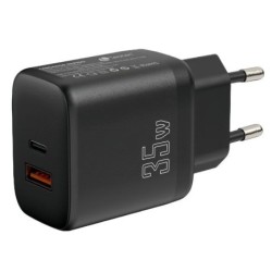 Leotec Cargador para Smartphone 35W con Puertos USB-C PD 3.0 y USB-A 