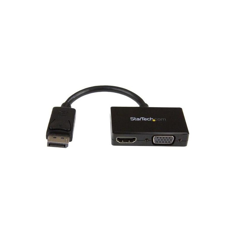 StarTech.com Adattatore DisplayPort a HDMI e VGA - Convertitore audio