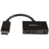 StarTech.com Adattatore DisplayPort a HDMI e VGA - Convertitore audio