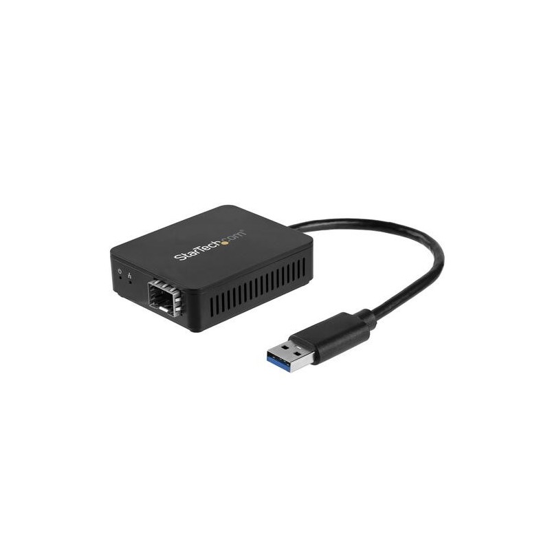 StarTech.com Convertitore da USB 3.0 a fibra ottica - Adattatore comp