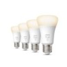 Philips Hue White 4 Lampadine Smart E27 60 W