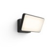 Philips Hue White Welcome White Proiettore a muro Nero in Alluminio