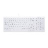 CHERRY AK-C7000 tastiera USB QWERTY Inglese UK Bianco