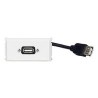 Outlet Panel USB 20 A-A