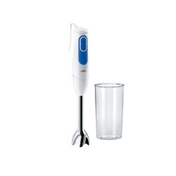 Braun MQ 3000 WH Smoothie+ 0,6 L Frullatore ad immersione 700 W Blu, 