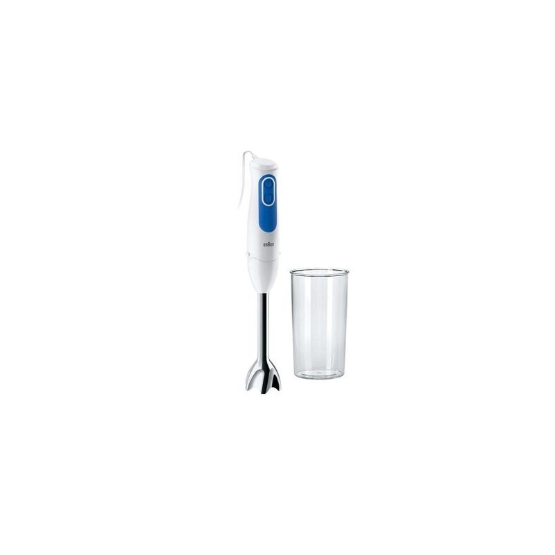 Braun MQ 3000 WH Smoothie+ 0,6 L Frullatore ad immersione 700 W Blu, 