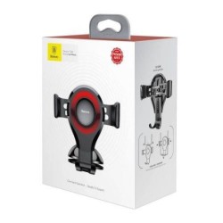 Baseus Car Mount Osculum Type Gravity Black/Red (SUYL-XP09)