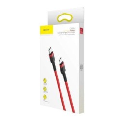 Baseus Type-C Cafule PD2.0 60W flash charging Cable (20V 3A) 2m Red (