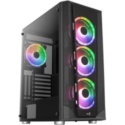 Aerool Prism Caja Semiterorre ATX, Micro ATX, Mini -It - Front e late