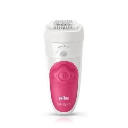 Braun Silk-&eacute;pil 5 5/500 SensoSmart 28 pinzette Rosa, Bianco