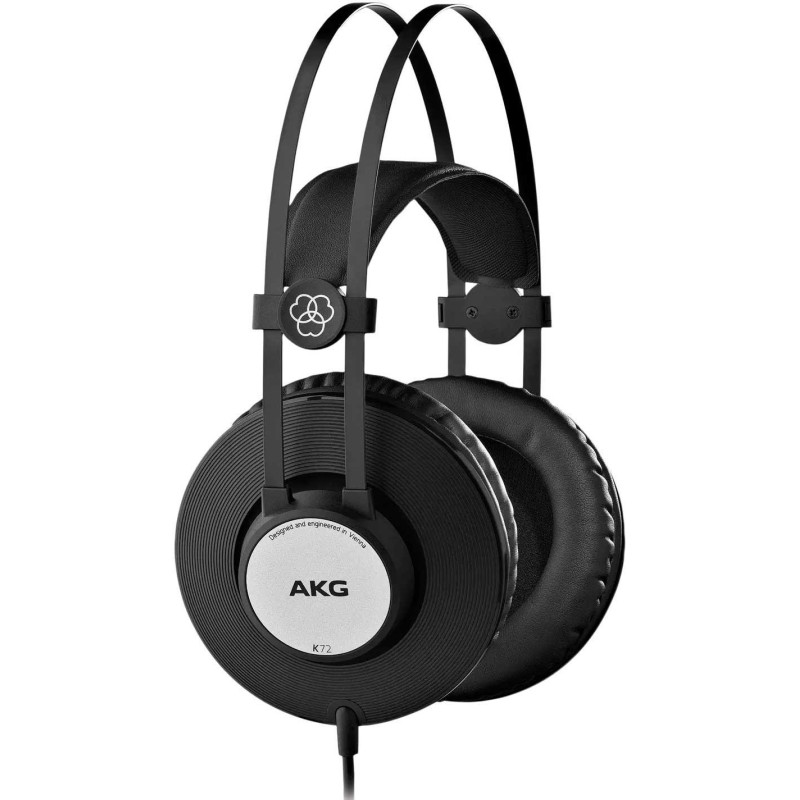 AKG K72 Kabling Hovedtelefoner Sort S&Atilde;&cedil;lv