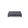 HIKVISION SWITCH L2, SMART MANAGED, 4 GIGABIT RJ45 POE PORTS, 2 GIGAB