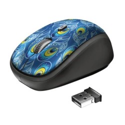 Trust Yvi mouse Ambidestro RF Wireless Ottico 1600 DPI