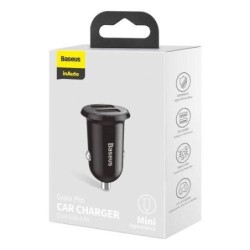 Baseus Car Charger Grain Pro Dual USB 4.8A Black (CCALLP-01)